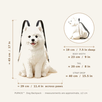 TryPawche Realistic Dog Backpack